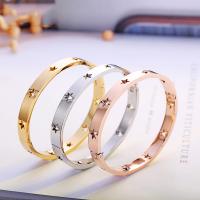 Stainless Steel Bangle, plated, for woman Inner Approx 58mm 