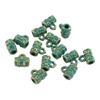Zinc Alloy Bail Beads, gold color plated, lead & cadmium free Approx 1mm 