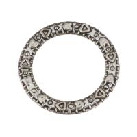 Zinc Alloy Linking Ring, Donut, antique silver color plated Approx 10mm 