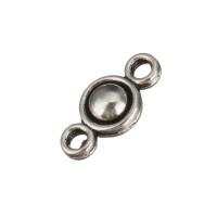 Zinc Alloy Charm Connector, antique silver color plated, 1/1 loop Approx 1mm 