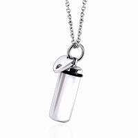 Stainless Steel Jewelry Necklace, oval chain & for woman, original color Approx 19.6 Inch 