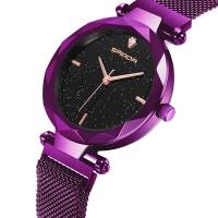 SANDA® Women Jewelry Watch, Nylon, with zinc alloy dial & Glass, Chinese movement, for woman Approx 10.6 Inch 