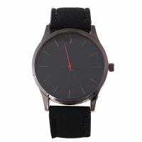 Women Wrist Watch, Leather, with Glass & Zinc Alloy, plated, for woman Approx 14.1 Inch 