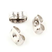 Brass Ear Nut Component, platinum plated, nickel, lead & cadmium free 