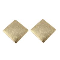 Brass Jewelry Pendants, Squaredelle, real gold plated, nickel, lead & cadmium free Approx 5mm 
