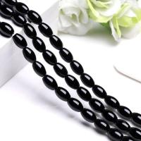 Natural Black Agate Beads nickel, lead & cadmium free Approx 15 Inch 