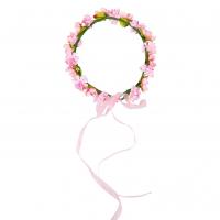 Bridal Hair Band, Cloth, Flower Bud, Girl & adjustable 170-190mm 