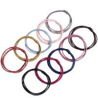Elastic Hair Band, Cloth, with Rubber Band, Girl & multilayer 50mm 