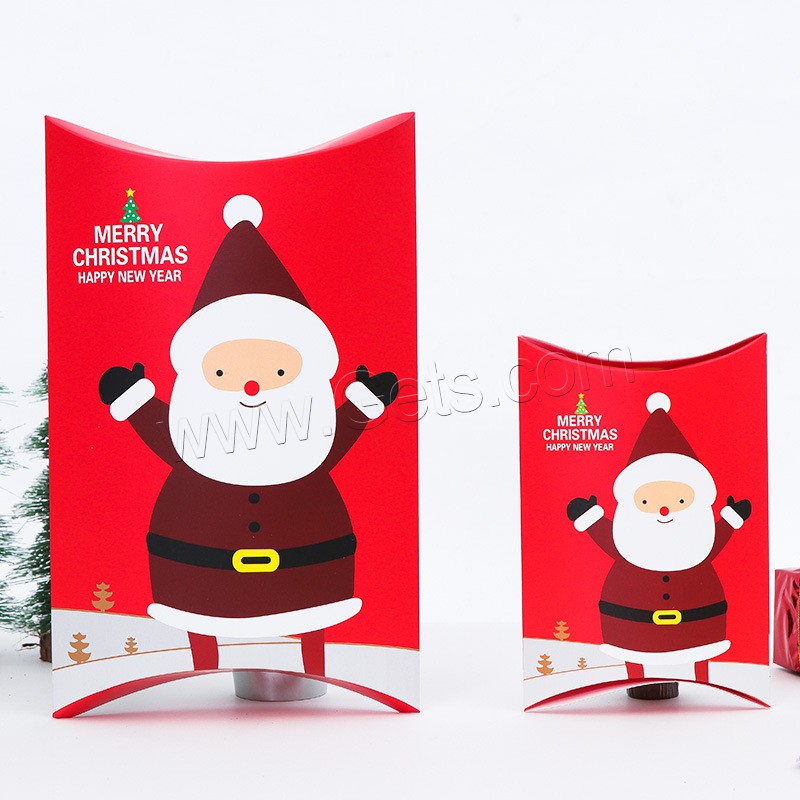 ペーパー クリスマス ギフトのボックス, クリスマスデザイン & 異なるサイズの選択 & さまざまなパターンの選択, 売り手 パソコン