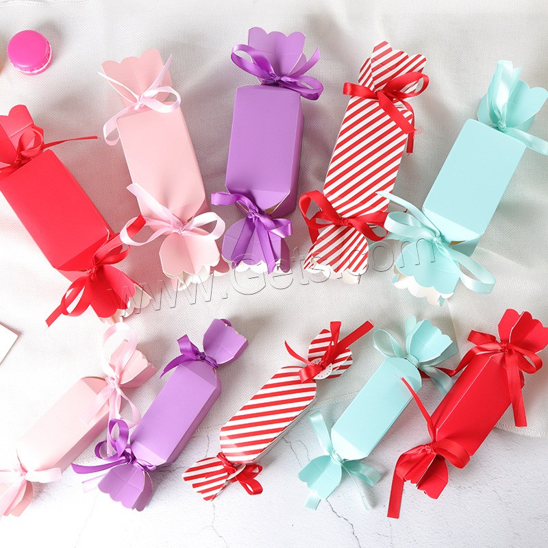 Papel Caja de  regalos de Navidad, diverso tamaño para la opción, color mixto, Vendido por UD