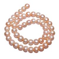 Potato Cultured Freshwater Pearl Beads, natural, pink, 10-11mm Approx 0.8mm Approx 15.7 Inch 