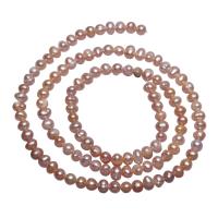 Baroque Cultured Freshwater Pearl Beads, natural, mixed colors, 3-4mm Approx 0.8mm Approx 15.5 Inch 