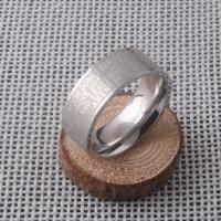 Titanium Steel Finger Ring, Unisex original color, 8mm 