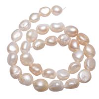 Potato Cultured Freshwater Pearl Beads, natural, white, 10-11mm Approx 0.8mm Approx 14.5 Inch 