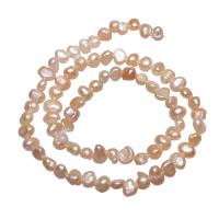 Baroque Cultured Freshwater Pearl Beads, natural, pink, 4-5mm Approx 0.8mm Approx 14.5 Inch 