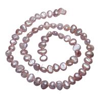 Baroque Cultured Freshwater Pearl Beads, natural, purple, 5-6mm Approx 0.8mm Approx 14.5 Inch 