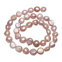 Potato Cultured Freshwater Pearl Beads, natural, pink, 9-10mm Approx 0.8mm Approx 14 Inch 