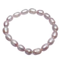 Potato Cultured Freshwater Pearl Beads, natural, purple, 7-8mm Approx 0.8mm Approx 7.5 Inch 