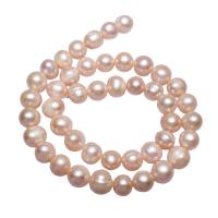 Potato Cultured Freshwater Pearl Beads, natural, pink, 9-10mm Approx 0.8mm Approx 14.2 Inch 