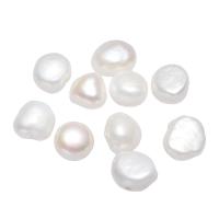 Perlas Patata Freshwater, Perlas cultivadas de agua dulce, natural, Blanco, 8-9mm, agujero:aproximado 0.8mm, Vendido por UD