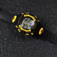 SANDA® Men Jewelry Watch, caoutchouc, avec verre, mouvement chinoise, Garçon, plus de couleurs à choisir Environ 8 pouce, Vendu par PC