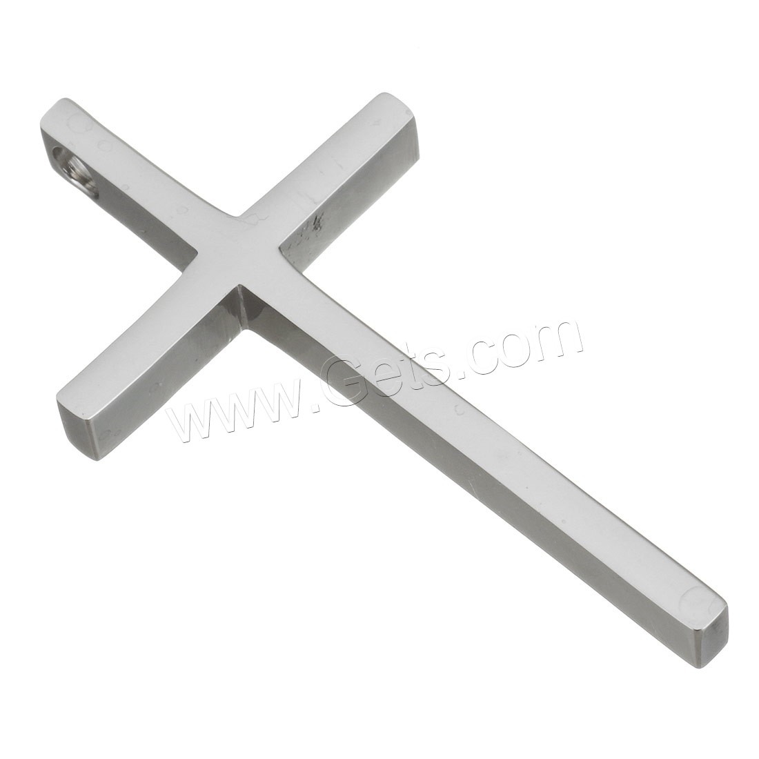 Нержавеющая сталь крест подвески, нержавеющая сталь, Kресты, Другое покрытие, разный размер для выбора, Много цветов для выбора, отверстие:Приблизительно 3.5mm, продается PC