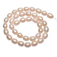 Potato Cultured Freshwater Pearl Beads, natural, pink, 8-9mm Approx 0.8mm Approx 15 Inch 