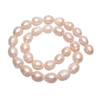 Potato Cultured Freshwater Pearl Beads, natural, pink, 11-12mm Approx 0.8mm Approx 15.3 Inch 