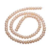 Potato Cultured Freshwater Pearl Beads, natural, pink, 5-6mm Approx 0.8mm Approx 15 Inch 