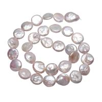 Barock kultivierten Süßwassersee Perlen, Natürliche kultivierte Süßwasserperlen, Klumpen, natürlich, Rosa, 11-12mm, Länge:ca. 14.5 ZollInch, verkauft von Strang
