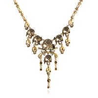 Ожерелье цинкового сплава , цинковый сплав, с 1.9inch наполнитель цепи, Другое покрытие, Женский, Много цветов для выбора, длина:Приблизительно 17.5 дюймовый, продается Strand