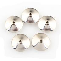 Zinc Alloy Jewelry Beads, Saucer, platinum color plated, lead & cadmium free Approx 1mm 
