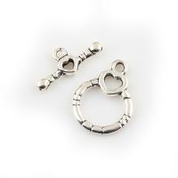 Zinc Alloy Toggle Clasp, antique silver color plated  Approx 1.5mm 