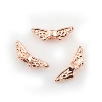 Zinc Alloy Jewelry Beads, Wing Shape, rose gold color plated Approx 1mm 
