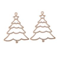 Zinc Alloy Jewelry Pendants, Tree, rose gold color plated Approx 1mm 