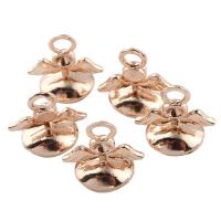 Zinc Alloy Jewelry Pendants, plated, rose gold color Approx 1mm 