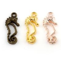 Zinc Alloy Animal Pendants, Seahorse, plated Approx 1mm 
