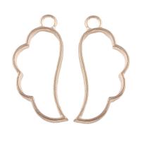 Zinc Alloy Jewelry Pendants, Cloud, rose gold color plated Approx 2mm 
