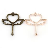 Zinc Alloy Jewelry Pendants, plated Approx 1mm 
