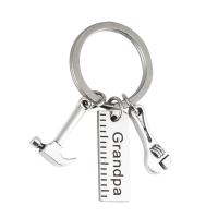Stainless Steel Key Chain, use for DIY cell/Key chain/Headdress/brooch original color 25mm 