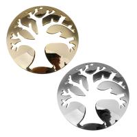 Brass Jewelry Pendants, Tree, plated Approx 2.5mm 