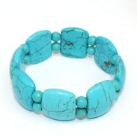 Turquoise Bracelets, Natural Turquoise, Unisex & radiation protection Approx 8 Inch 