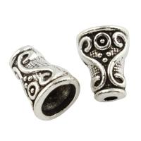 Zinc Alloy Jewelry Beads, Cone, antique silver color plated, lead & cadmium free Approx 1.5mm 