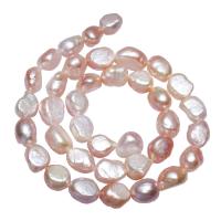 Baroque Cultured Freshwater Pearl Beads, Nuggets, natural, purple, 9-10mm Approx 0.8mm .3 Inch 