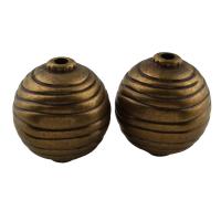 Zinc Alloy Jewelry Beads, Drum, antique copper color plated, lead & cadmium free Approx 5mm 