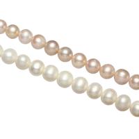 Round Cultured Freshwater Pearl Beads, natural 10-11mm Approx 0.8mm .5 Inch 