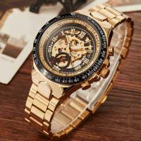 Men Wrist Watch, Zinc Alloy, with zinc alloy dial & Glass, plated, for man Approx 14.1 Inch 