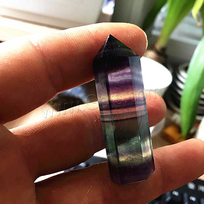 Colorful Fluorite Craft Decoration, different size for choice, Sold By PC