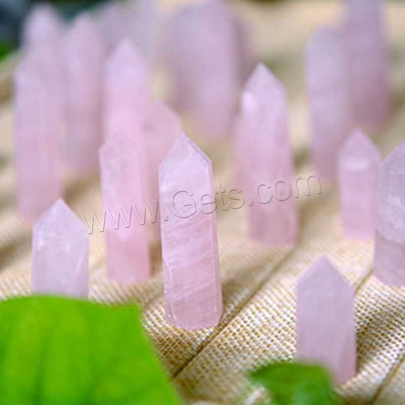 Rose Quartz Craft Decoration, different size for choice, Sold By PC