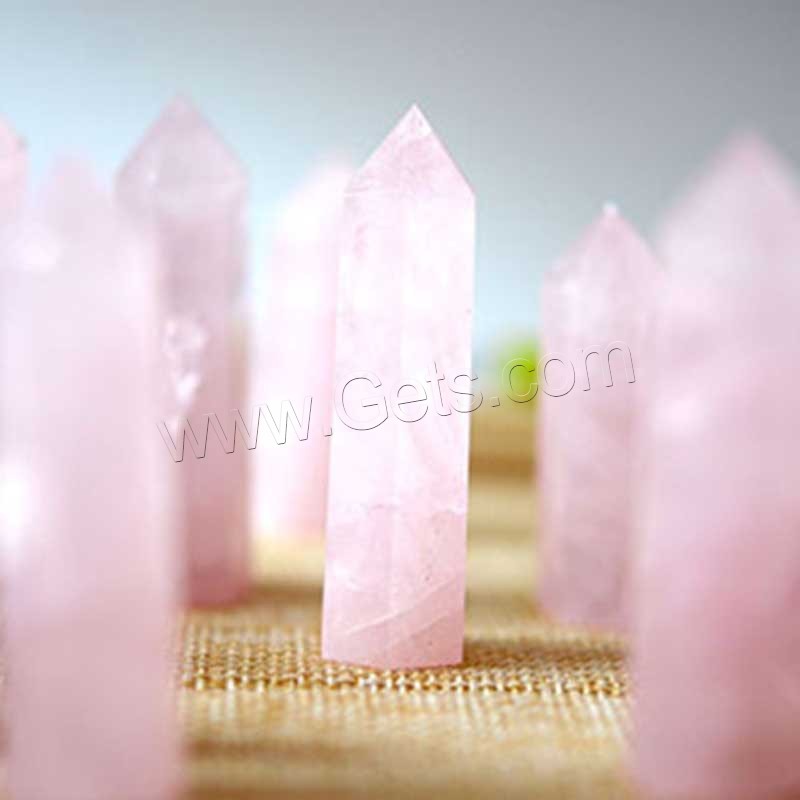 Rose Quartz Craft Decoration, different size for choice, Sold By PC